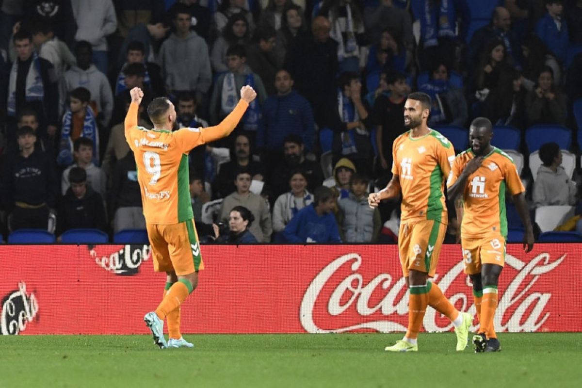 Sociedad gagal salip Atletico setelah menyerah 0-2 kepada Real Betis