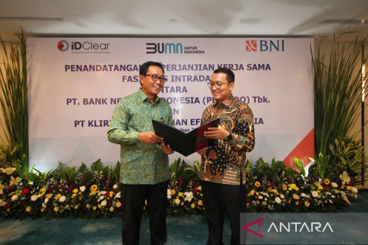 BNI memberikan fasilitas "intraday" kepada KPEI Rp1,8 triliun