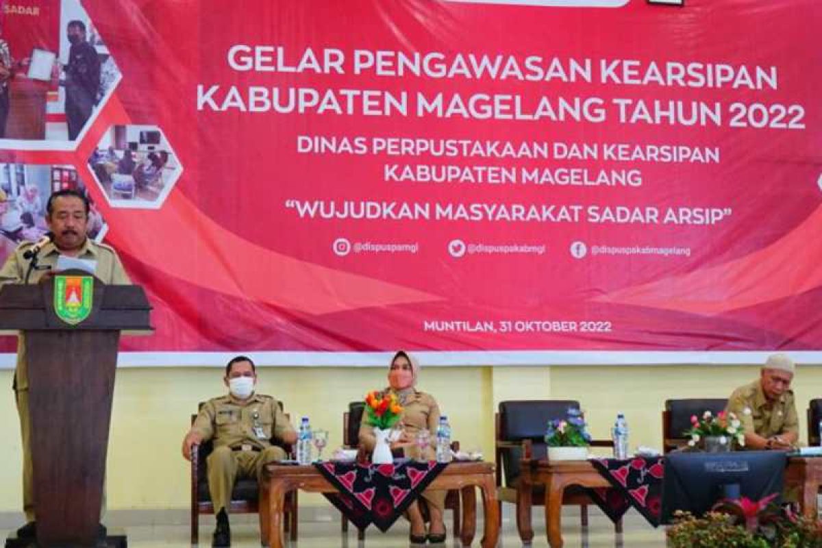 Pemkab Magelang minta OPD tertib kelola  arsip