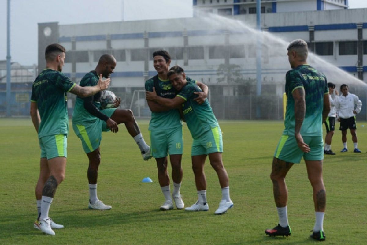 Tim Persib kembali gelar latihan bersama