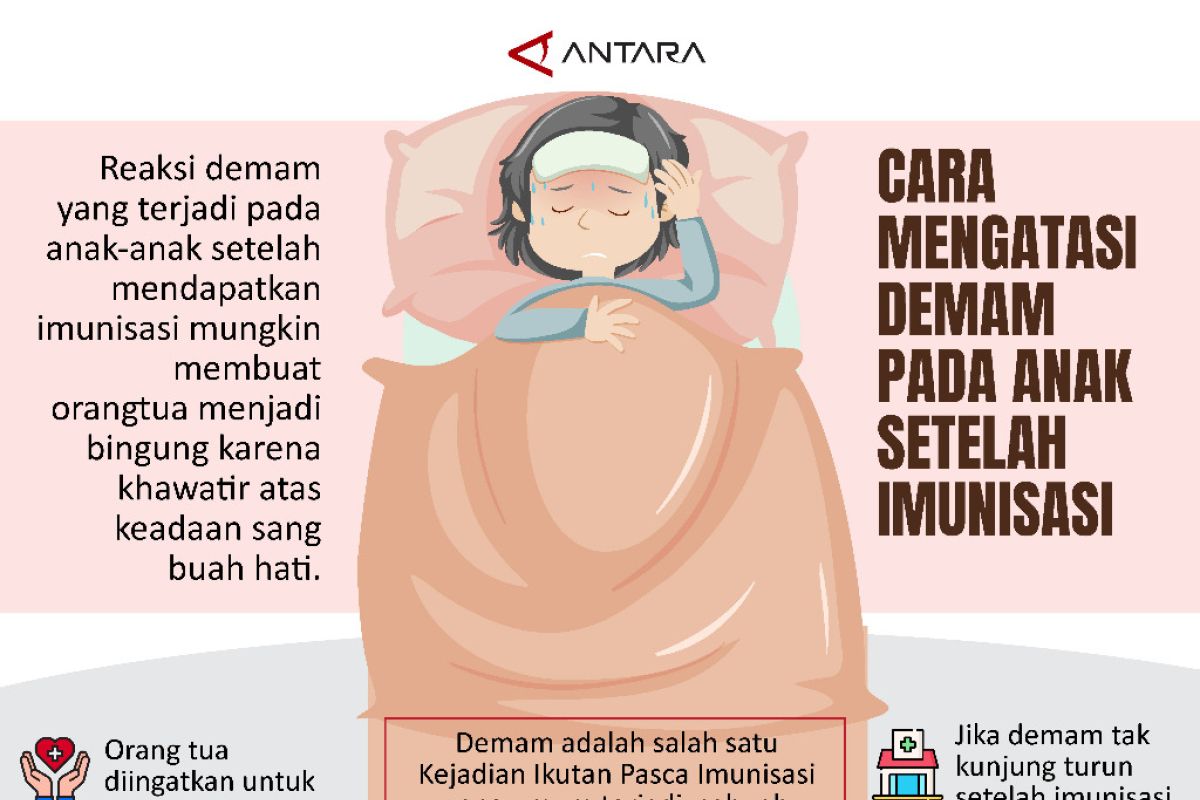 Cara Mengatasi Demam Pada Anak Setelah Imunisasi