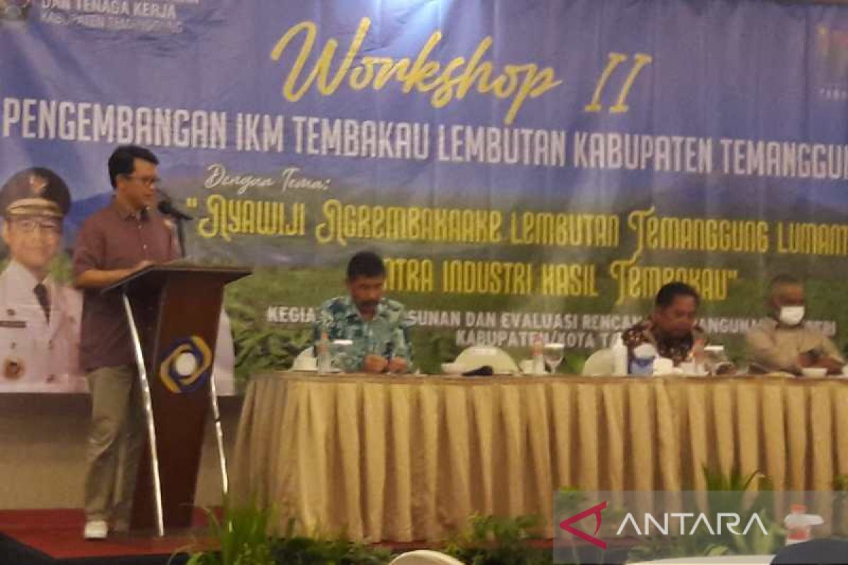 Pengembangan sentra industri hasil tembakau Temanggung