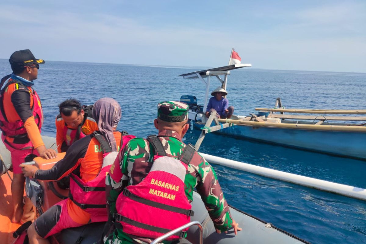 Nelayan hilang di perairan Lombok Utara, Tim SAR hentikan pencarian