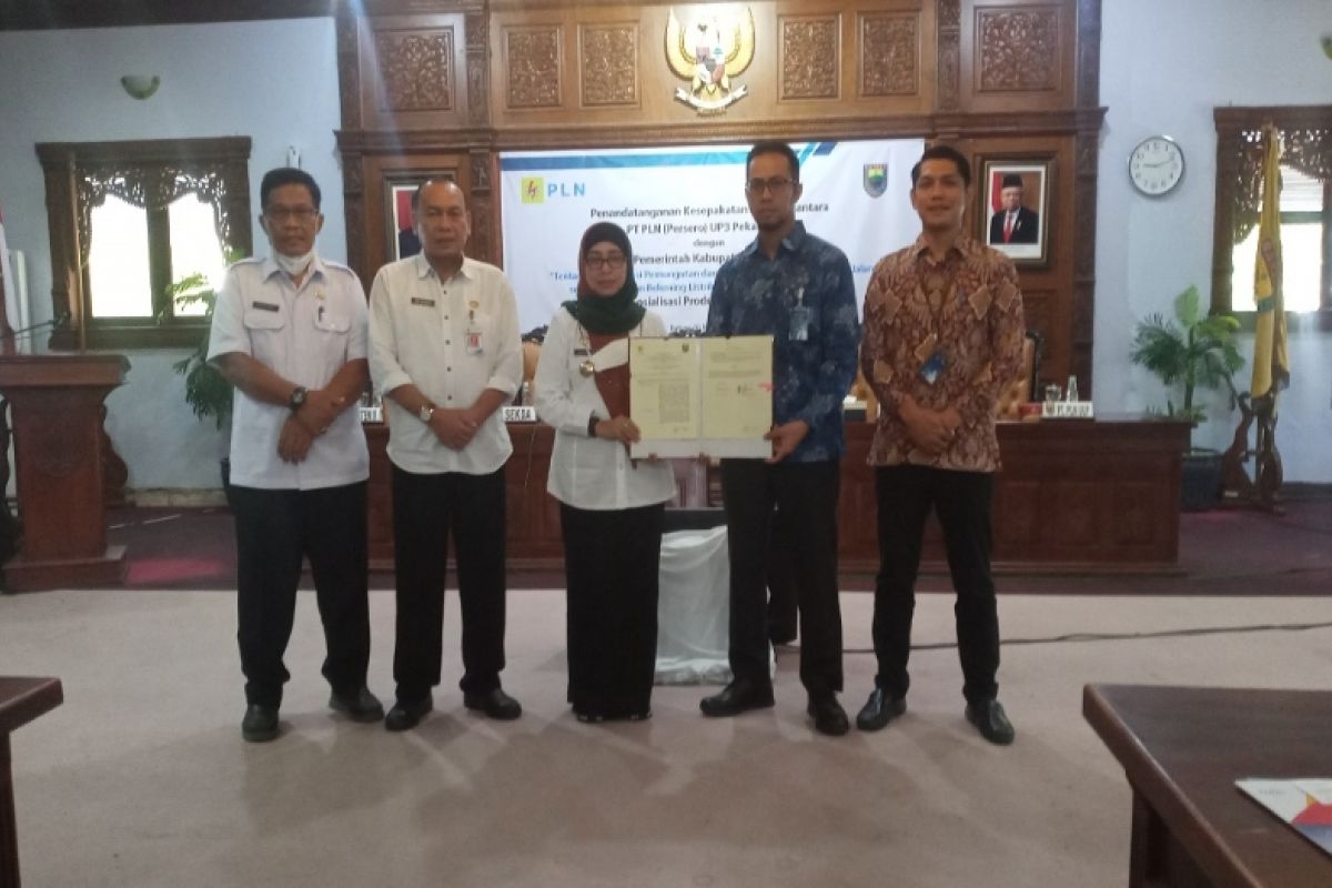 Pemungutan pajak penerangan jalan Kabupaten Batang ditargetkan Rp42 miliar