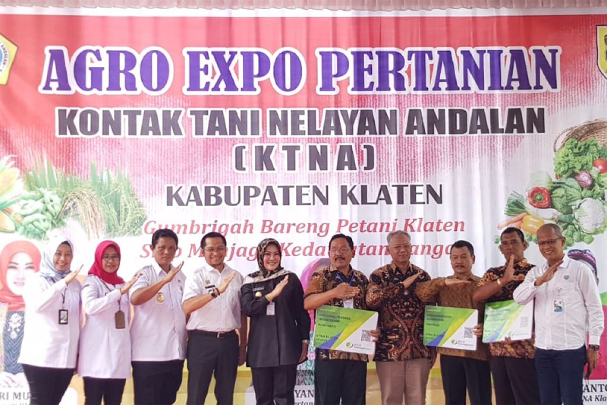 Petani Klaten dapat perlindungan BPJS Ketenagakerjaan