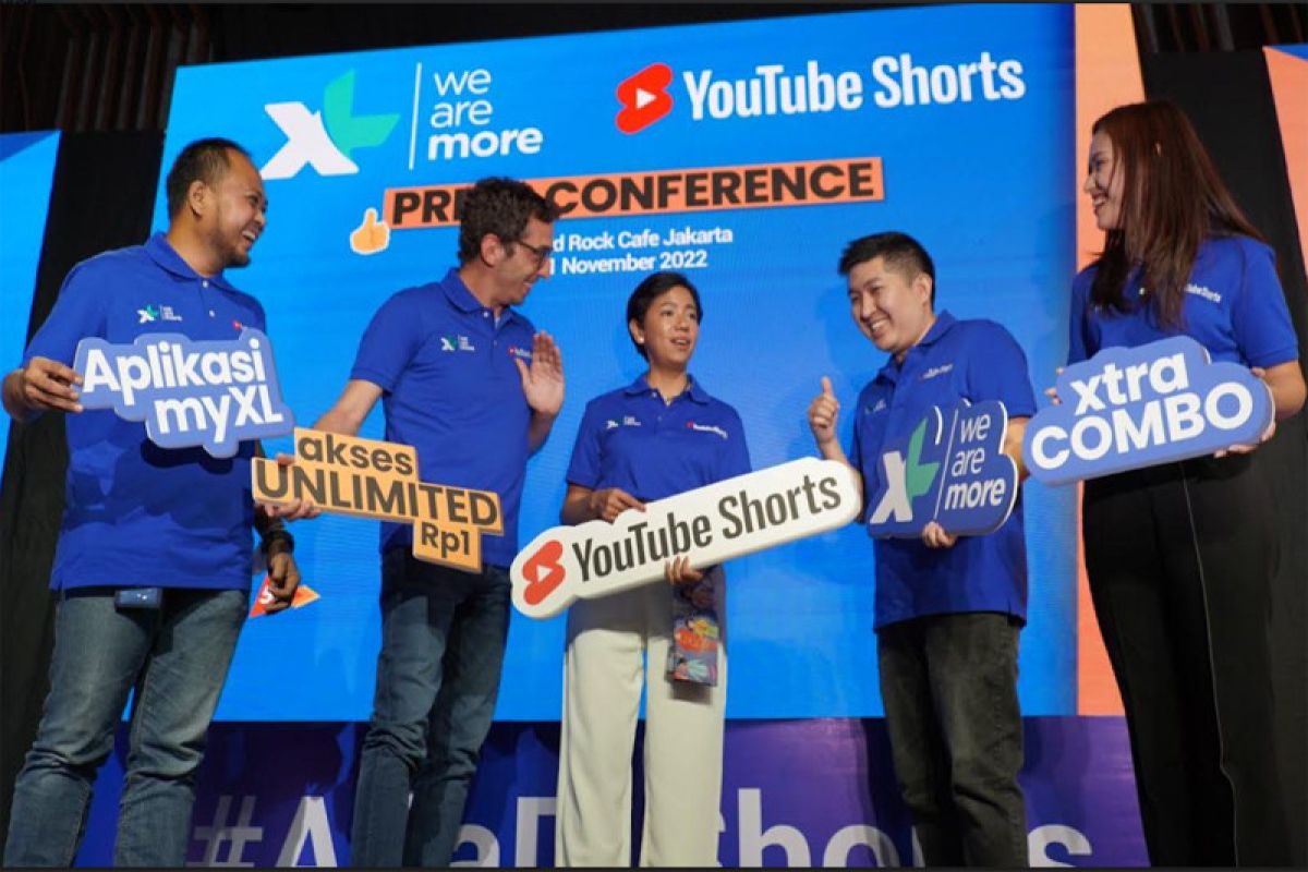 XL Axiata dan YouTube hadirkan UnlimitedYouTube Shorts