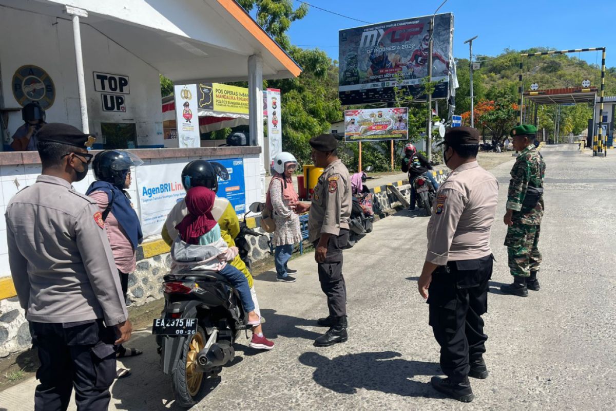 Penjagaan Pelabuhan Poto Tano diperketat menjelang WSBK dan G20