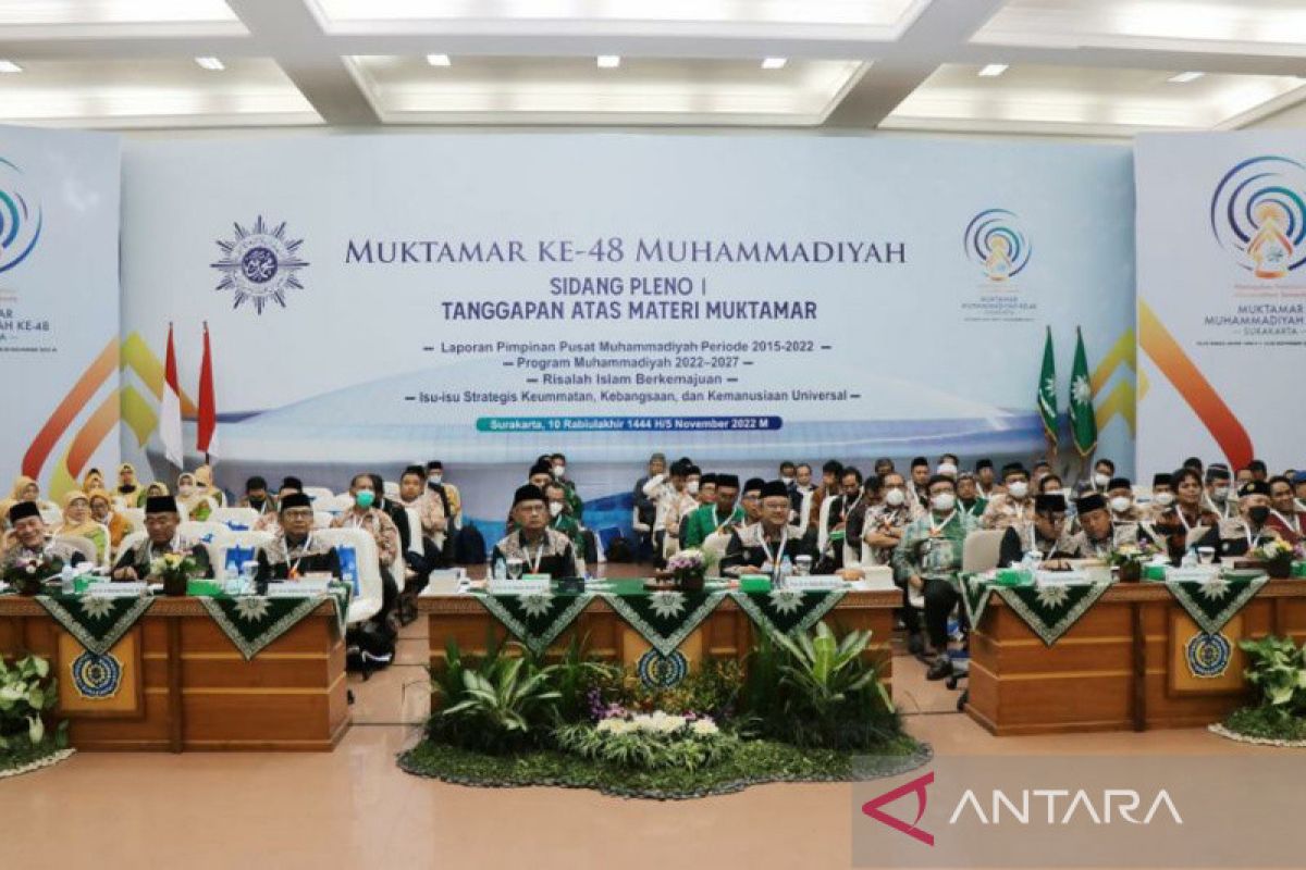 Muhammadiyah dan Aisyiyah buka Sidang Pleno I muktamar ke-48