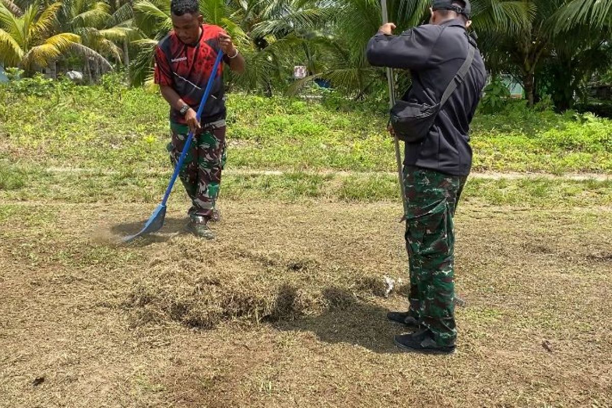 Satgas TMMD Biak Numfor mulai persiapan penutupan TMMD ke-115