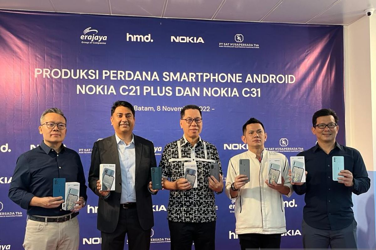 Pabrik di Batam produksi smartphone Nokia dengan TKDN 35 persen