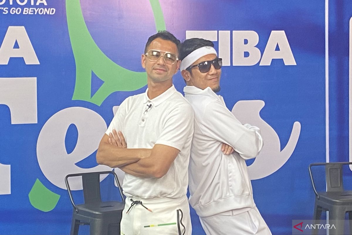 Raffi latihan intens untuk kalahkan Desta dalam 'Tiba-Tiba Tenis'