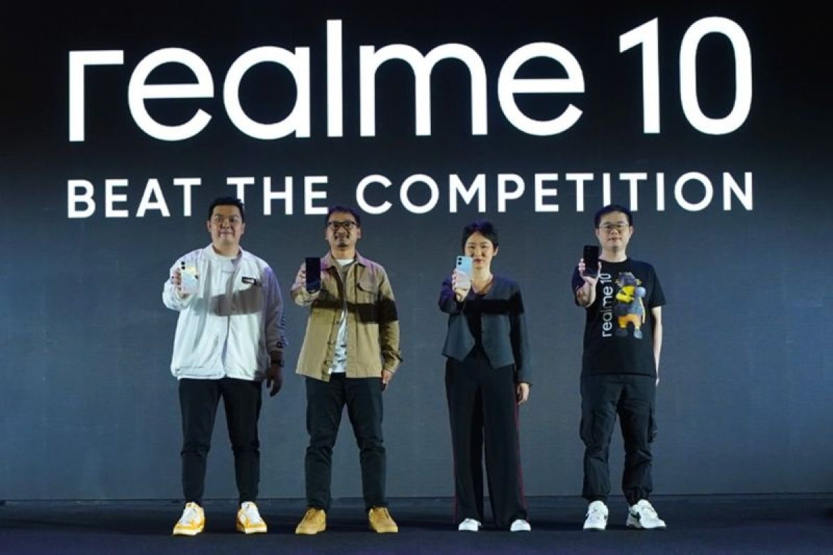 realme 10 rilis di Indonesia dengan harga mulai Rp2,4 jutaan