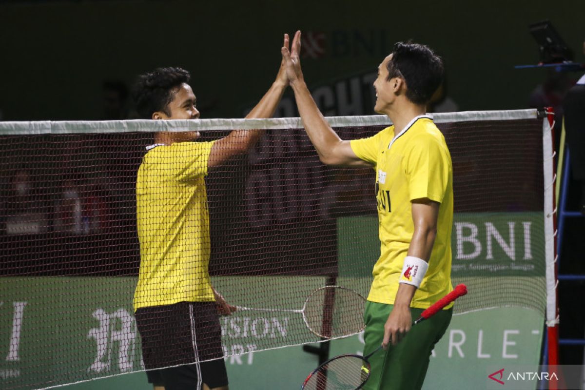 BWF World Tour Finals 2022: Ginting dan Jonatan maju ke semifinal