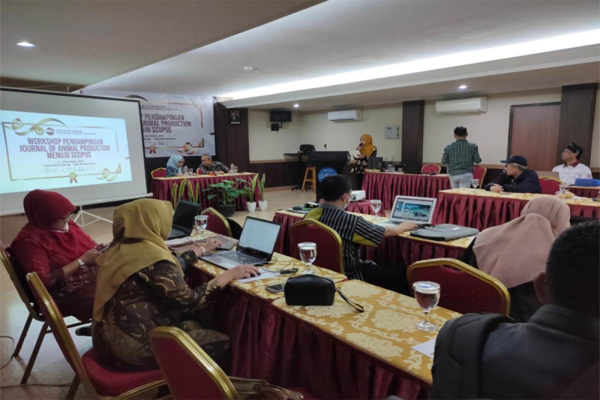 Fapet Unsoed gelar workshop pendampingan journal of animal production (JAP)