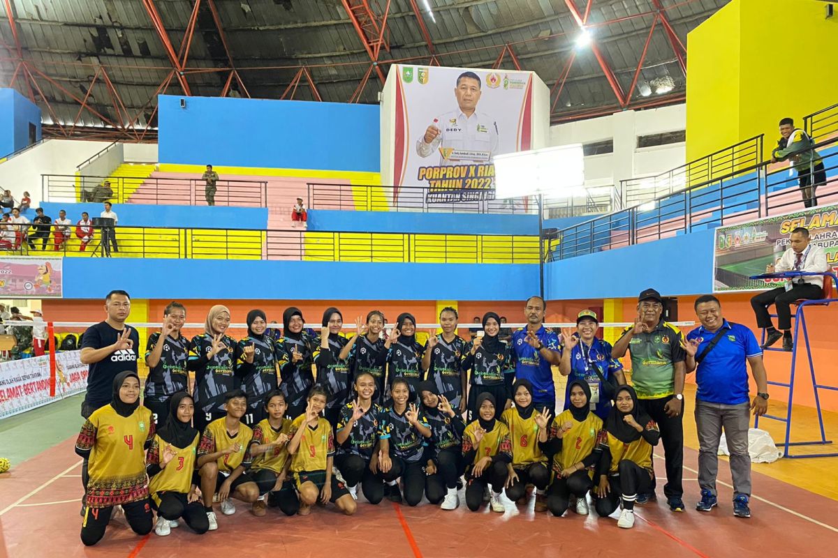 Pertandingan perdana, Takraw Bengkalis raih hasil positif