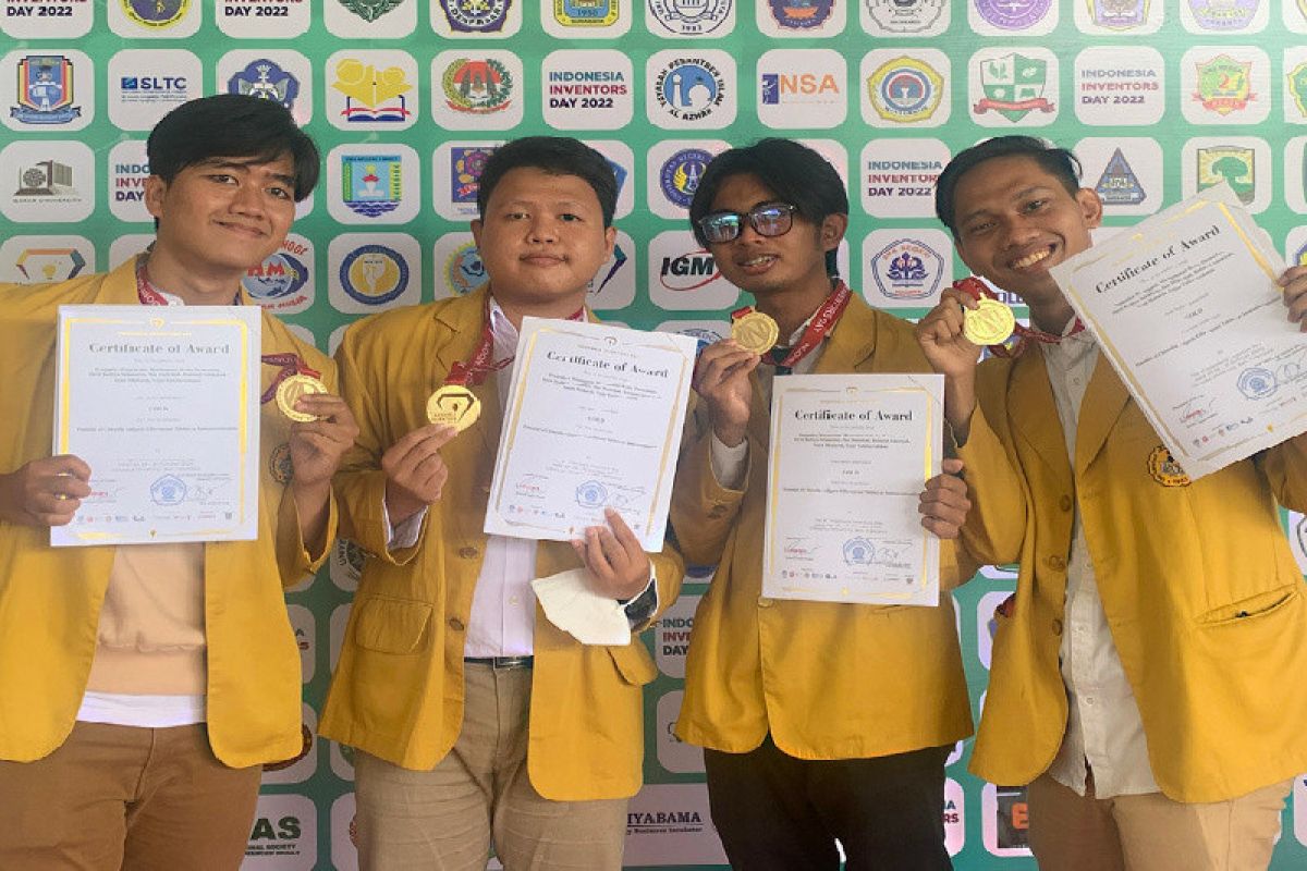 Mahasiswa UNSOED Raih Gold Medal & Special Award Di Indonesia Inventors Days 2022