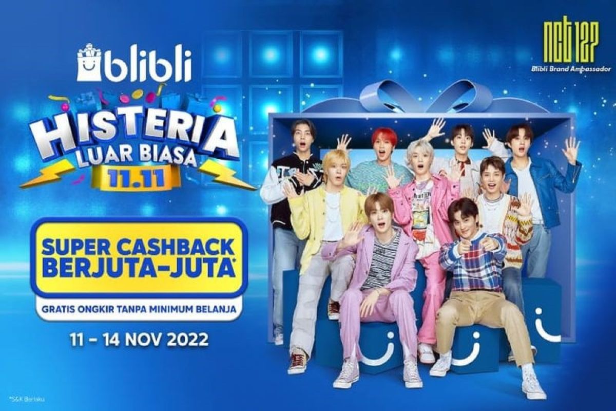 Program belanja Blibli "11.11" buka peluang kunjungi NCT World Korea