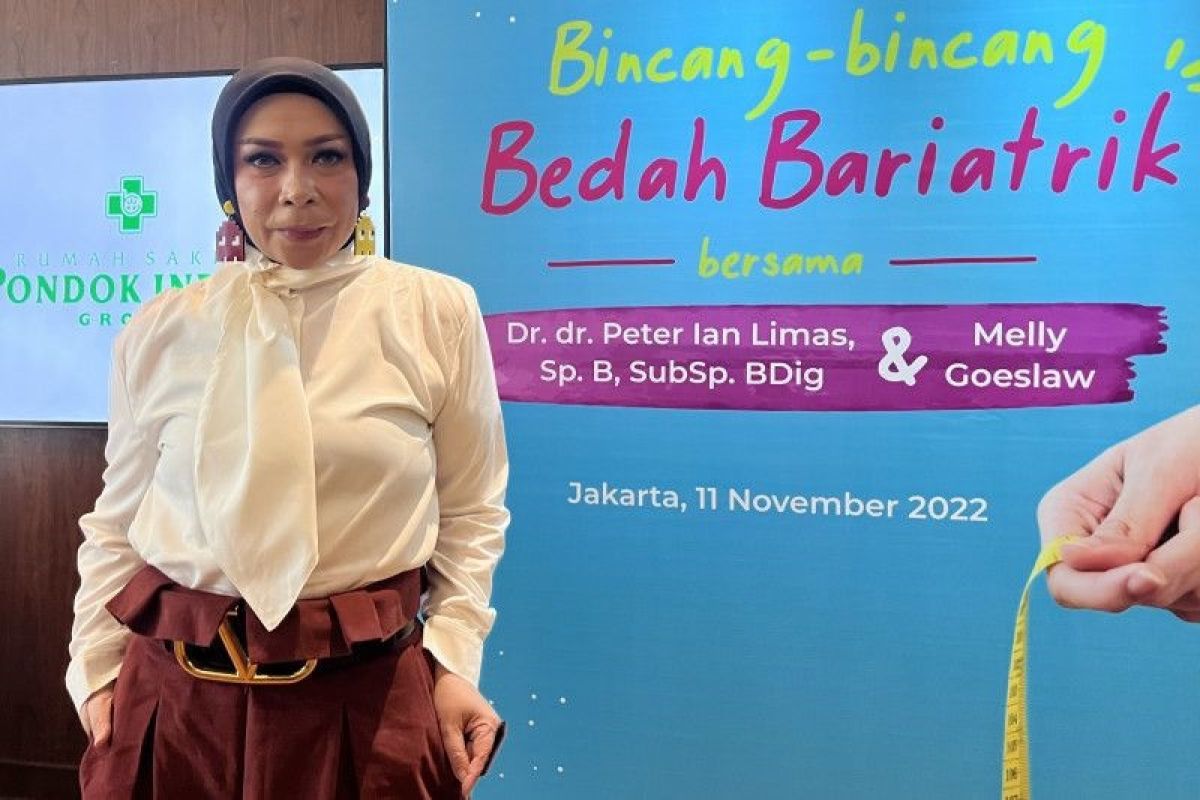 Begini cerita Melly Goeslaw turunkan berat badan dengan bedah bariatrik