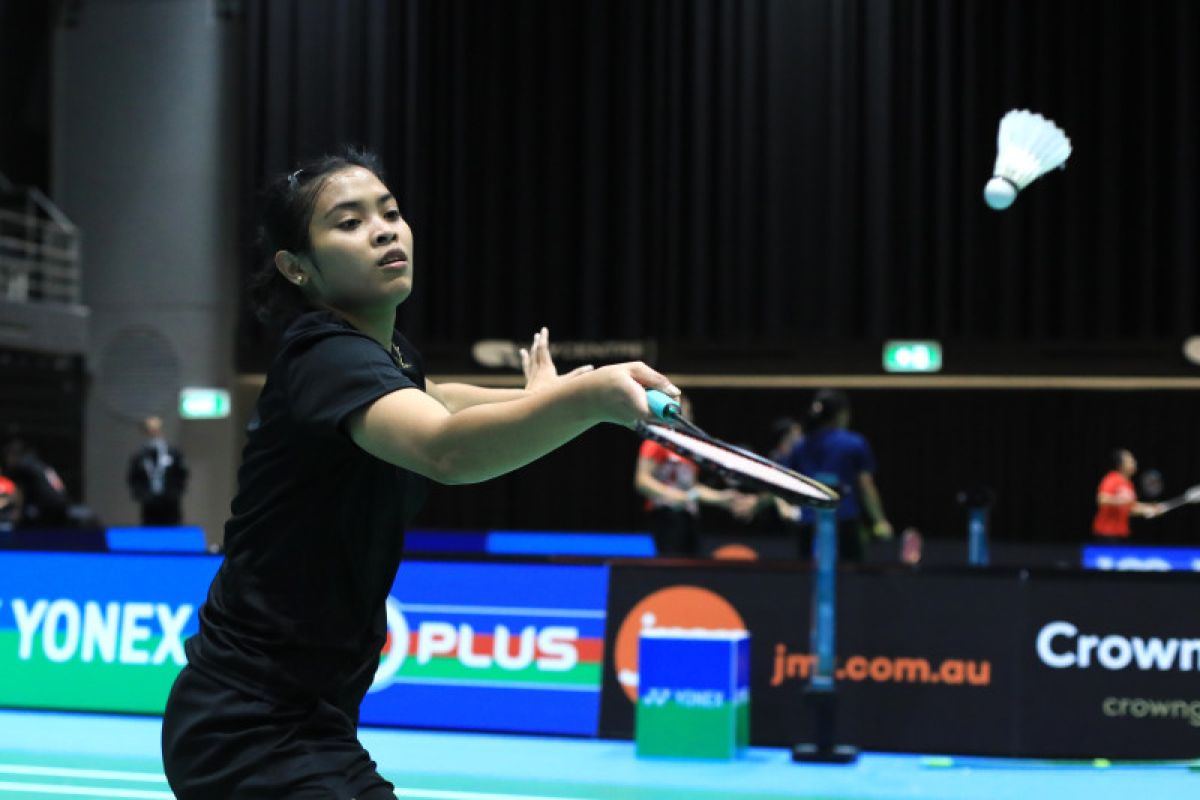 Tunggal putri Gregoria melaju ke final pertama tur dunia BWF di Australian Open