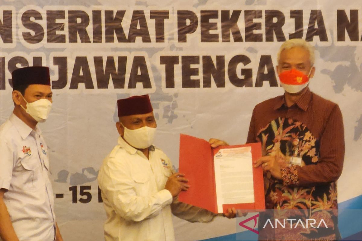 Ganjar minta revisi PP No 36 Tahun 2021 tentang Pengupahan