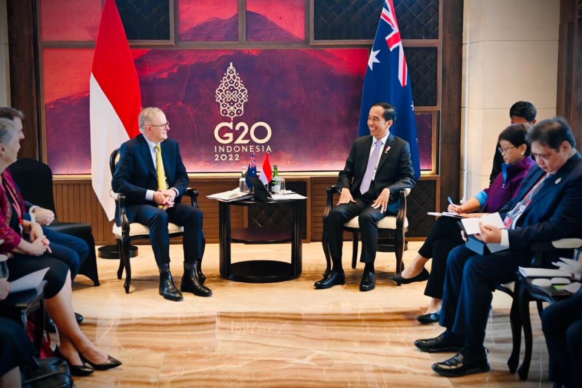 Presiden Jokowi apresiasi dukungan Australia untuk G20