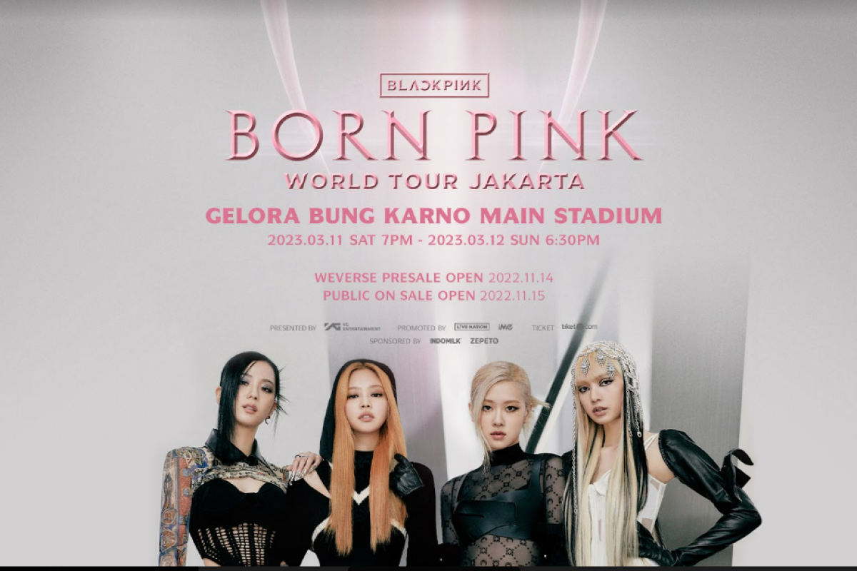 Tiket konser BLACKPINK mulai dijual hari ini