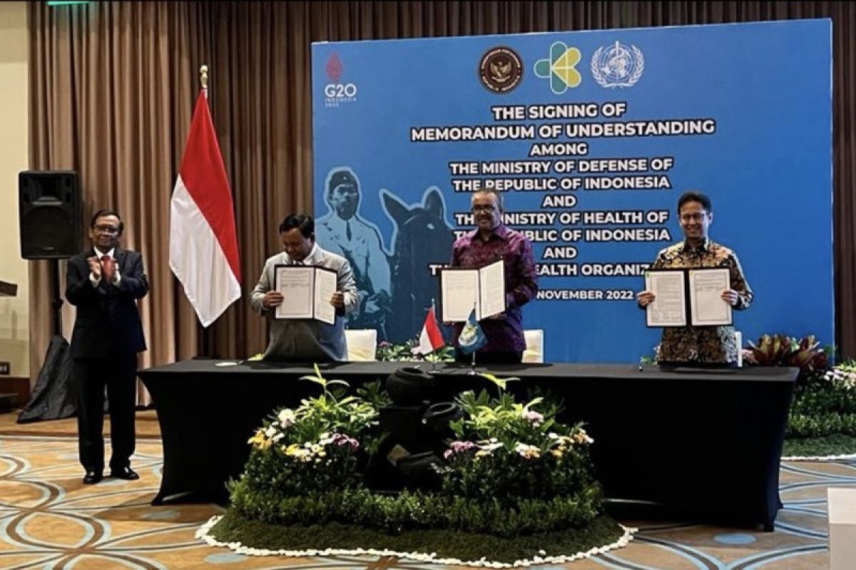 Indonesia, WHO ink MoU on multilateral training center medical team