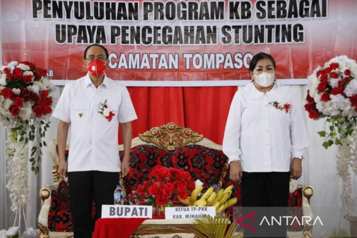 Pemerintah meningkatkan penyuluhan KB cegah stunting di Minahasa