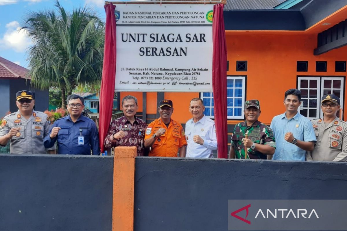 Basarnas resmikan Unit Siaga SAR di perbatasan Natuna dengan Malaysia