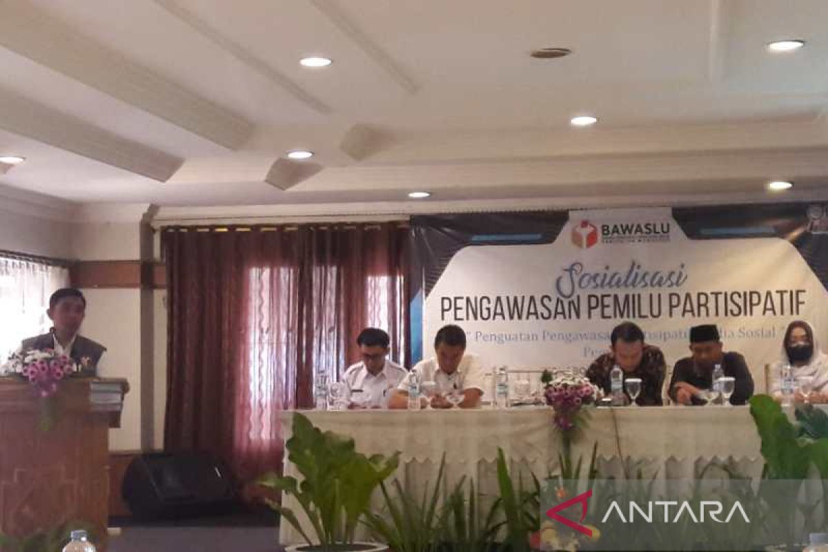 Bawaslu Wonosobo sosialisasi pengawasan partisipatif pemilik akun medsos