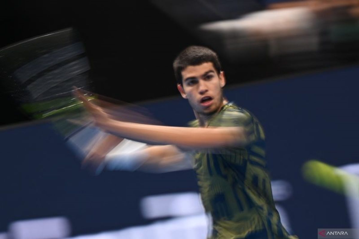 Rio Open - Alcaraz menangi pertandingan pembuka lawan Mateus Alves