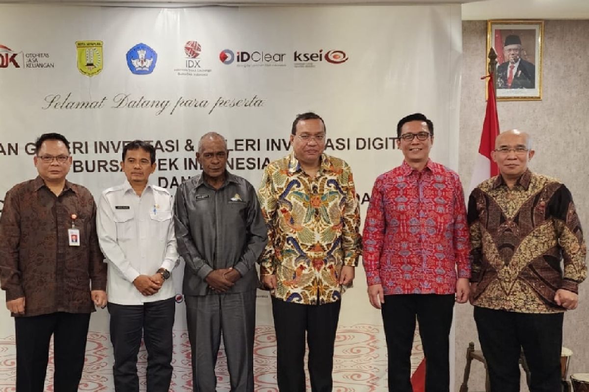 BEI harap galeri investasi menjadi sarana edukasi pasar modal di Papua