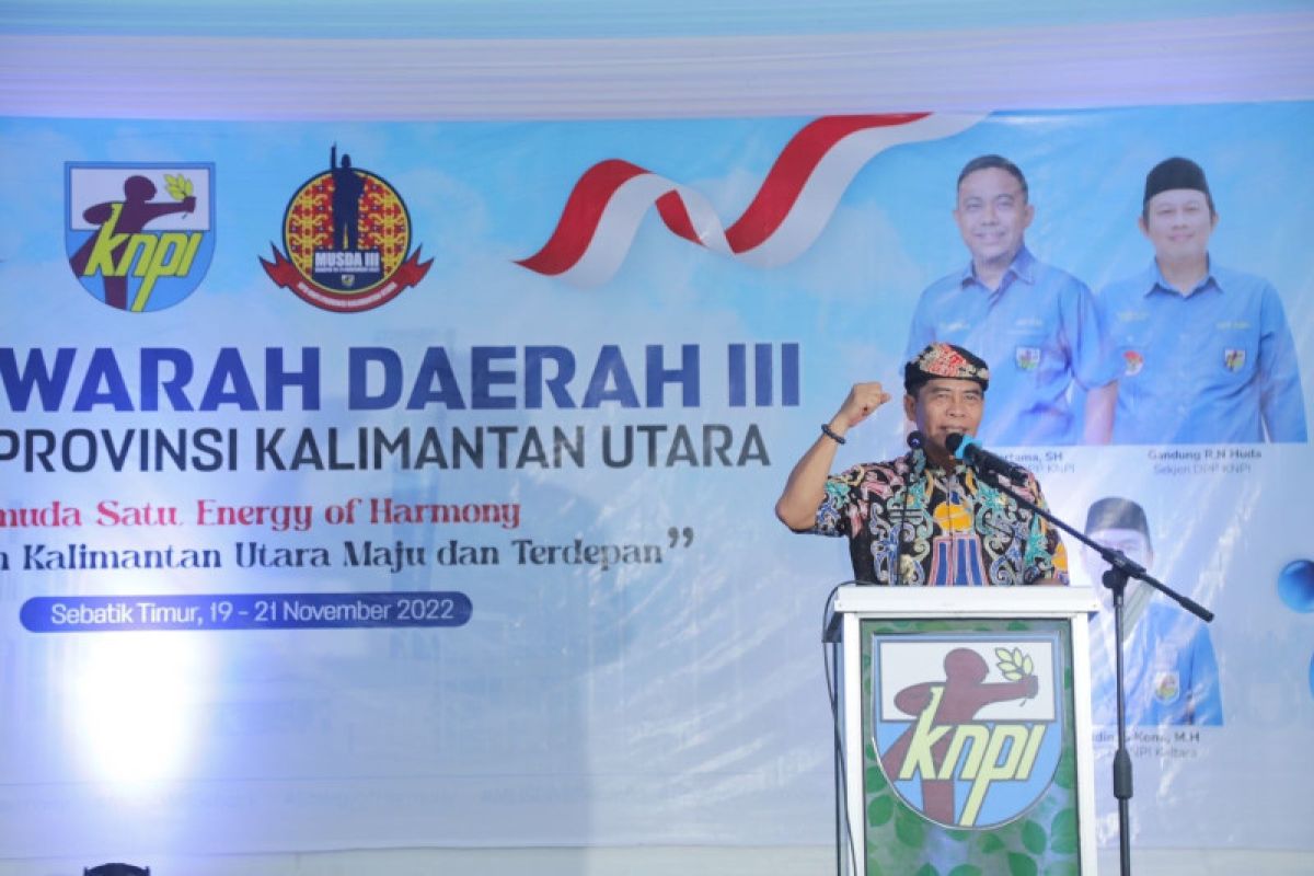 Musda ketiga DPD KNPI, Gubernur ingatkan pemuda Kaltara harus kompak