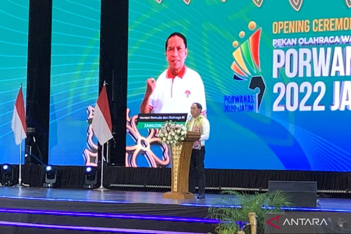 Menpora Zainuddin Amali harapkan Porwanas XIII 2022 jadi ajang pemersatu