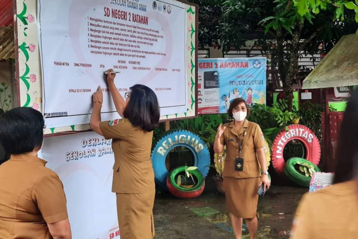 DP3A Minahasa Tenggara prakarsai sekolah ramah anak