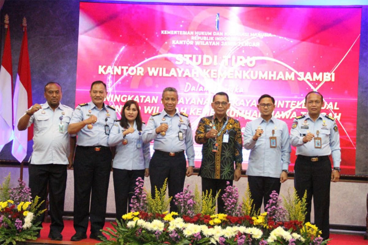 Kemenkumham Jambi lakukan kunjungan studi tiru ke Jateng