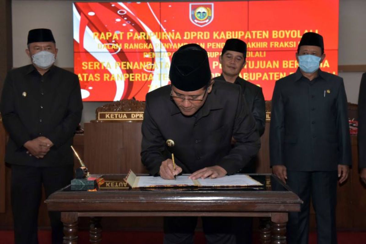 Pemkab dan DPRD Boyolali setujui Ranperda APBD 2023