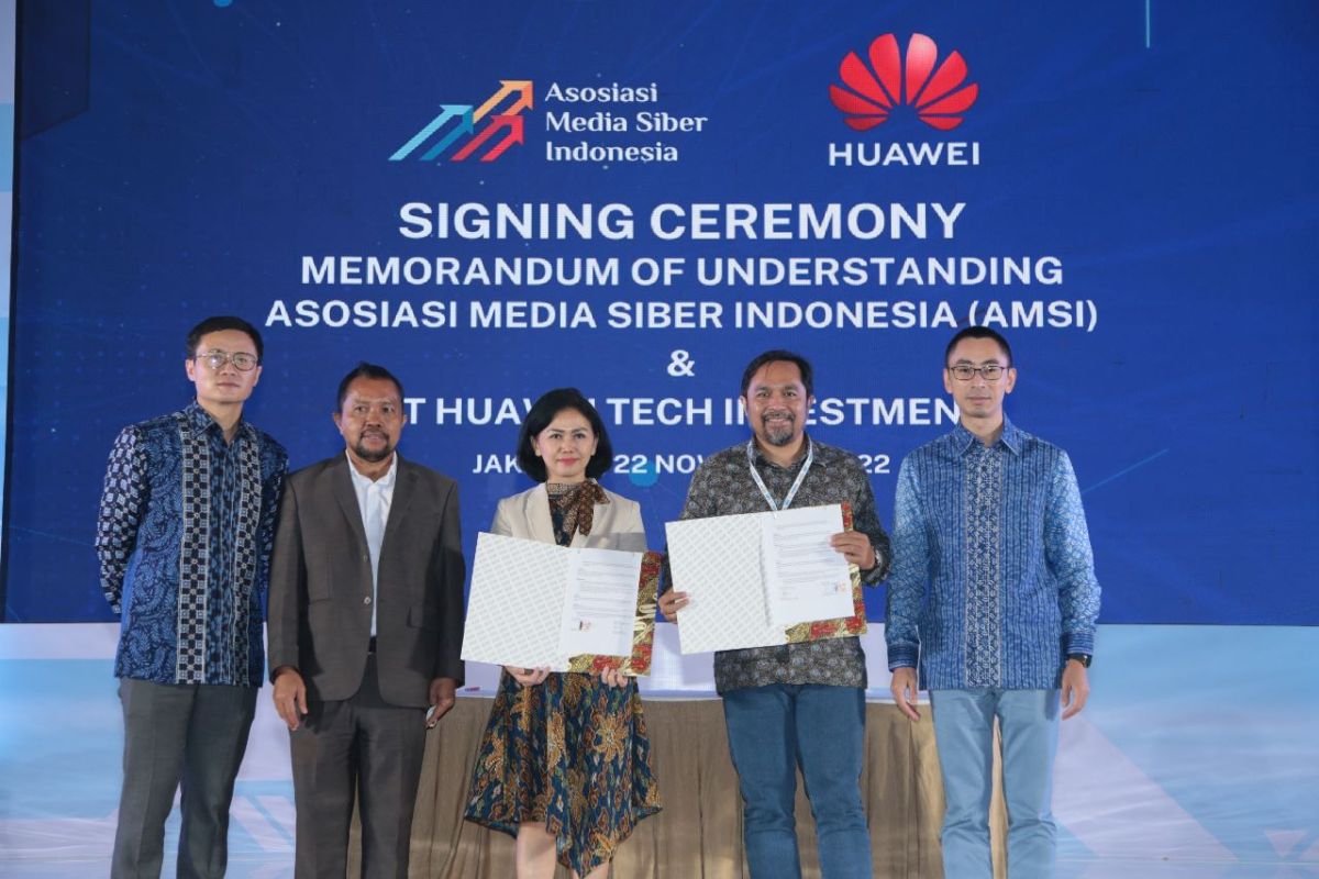 Huawei dan AMSI kolaborasi tingkatkan kecakapan digital media siber