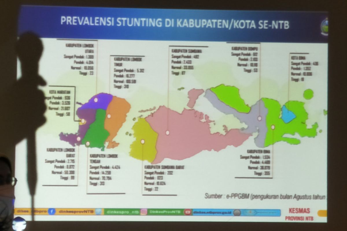 Pemkab Lombok Tengah melakukan diseminasi audit kasus stunting