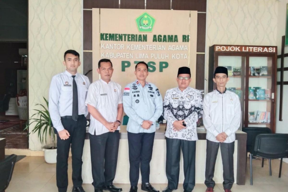 Lapas Suliki mulai bahas program pembinaan pondok pesantren dengan Kemenag Limapuluh Kota