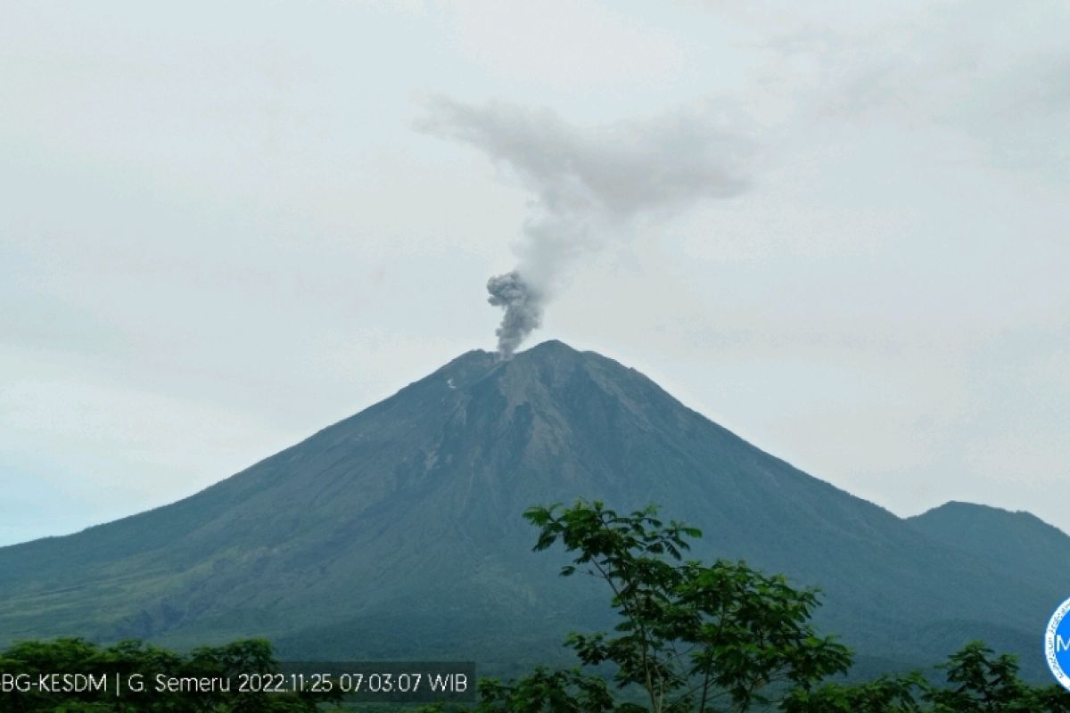 PVMBG imbau warga waspadai dampak aktivitas Gunung Semeru