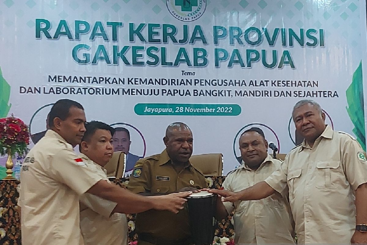 Gakeslab Papua gelar rapat kerja bahas isu distribusi alkes