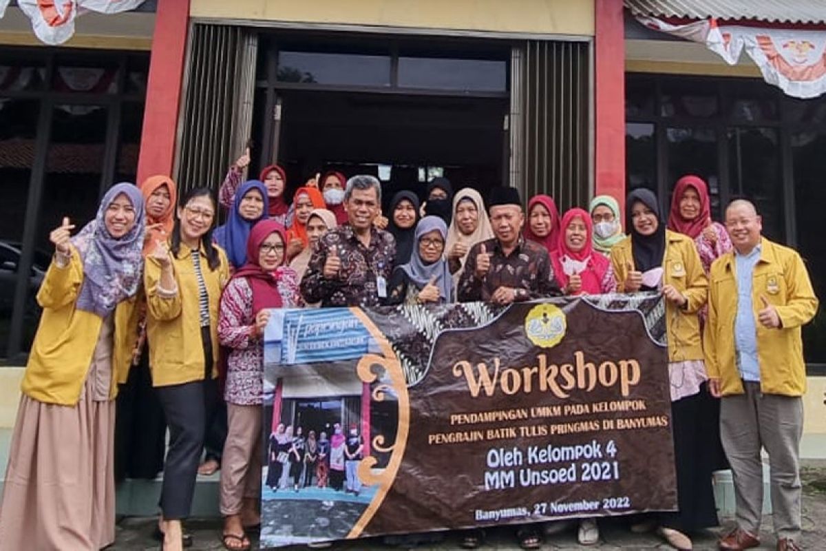 Mahasiswa MM Unsoed berikan workshop ke UMKM