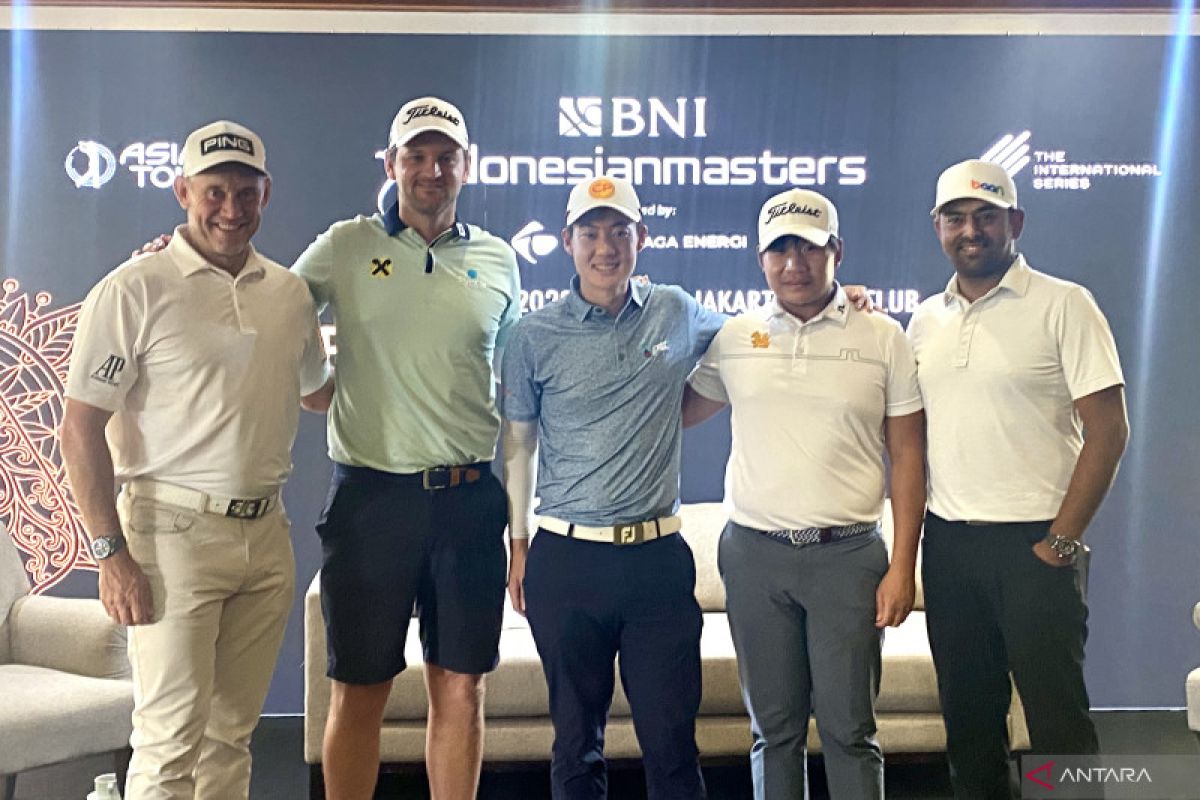 Pegolf dunia siap bertanding Indonesian Masters 2022