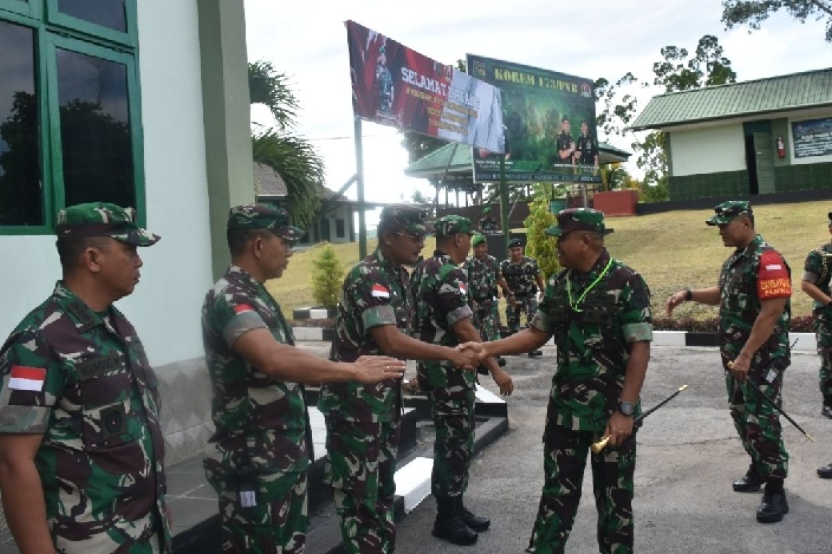 Pangdam XVII/Cenderawasih ingatkan prajurit Korem 173/PVB Biak disiplin