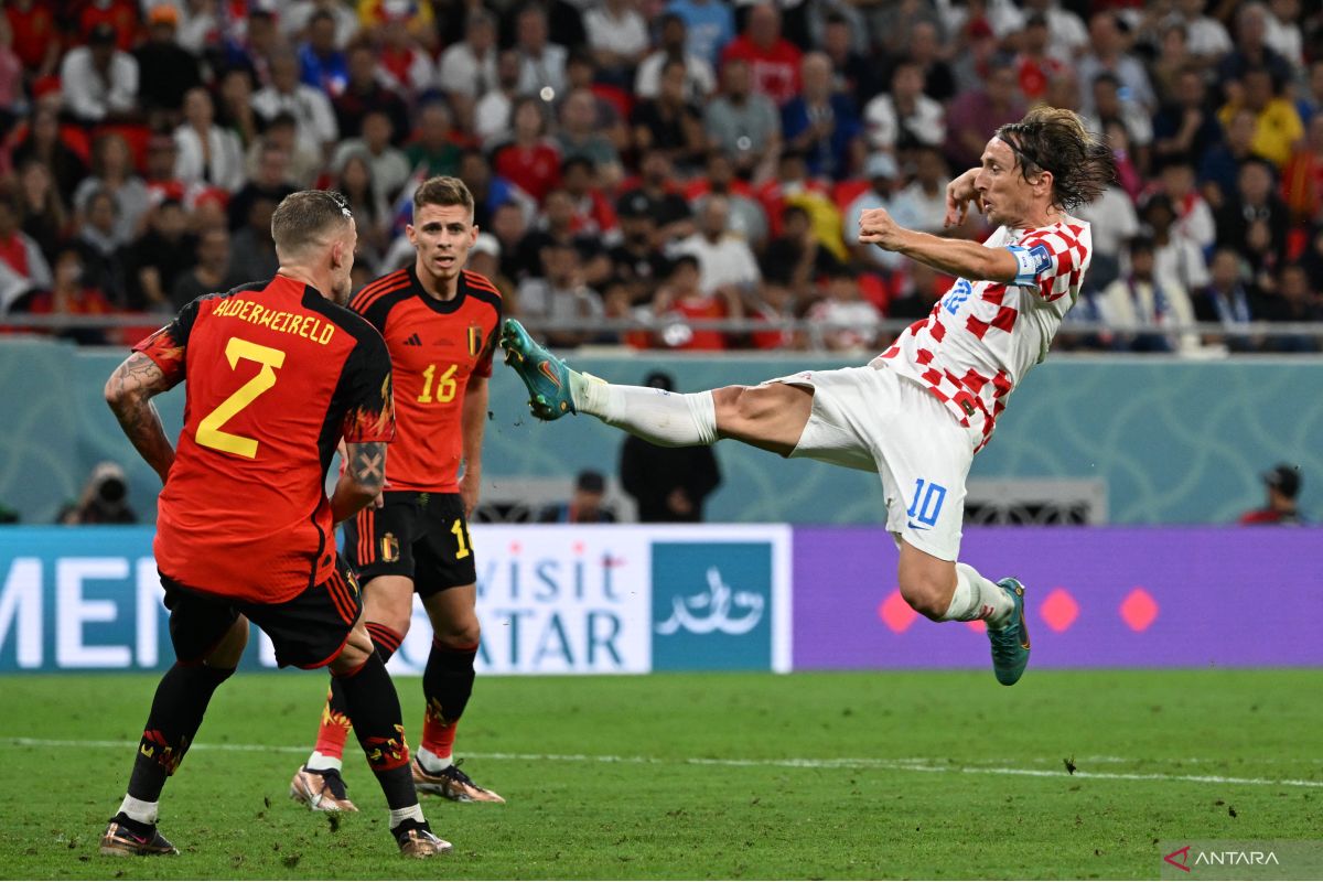 Piala Dunia 2022 - Hasil imbang 0-0, Kroasia singkirkan Belgia