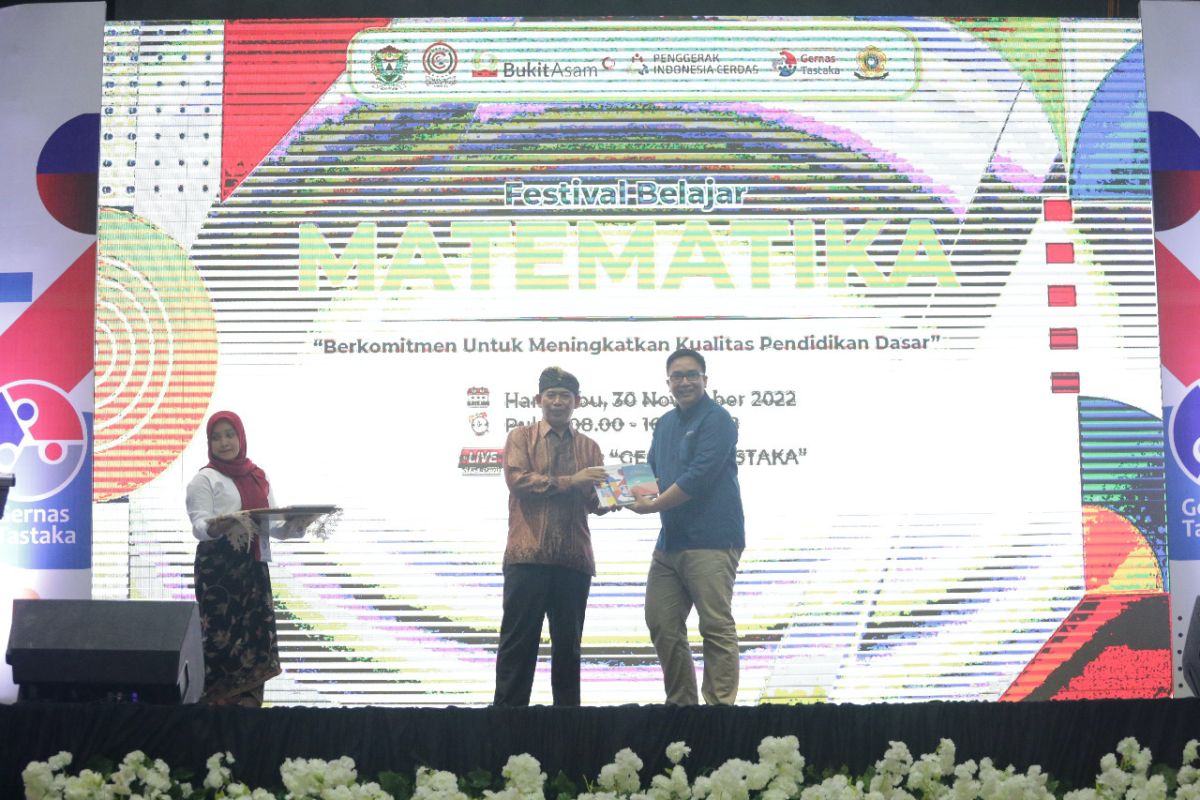 PTBA Gelar Festival Belajar Matematika di Muara Enim