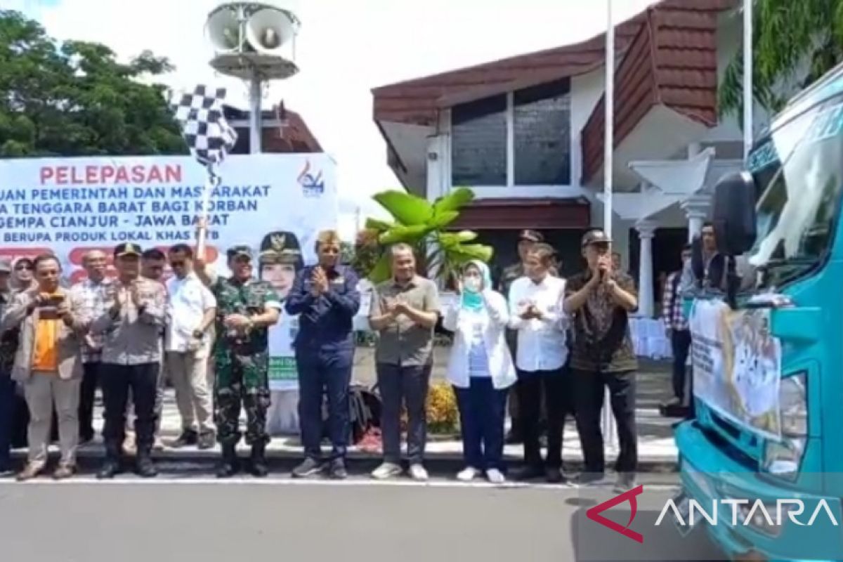 NTB mengirim kuliner khas lokal untuk korban gempa Cianjur