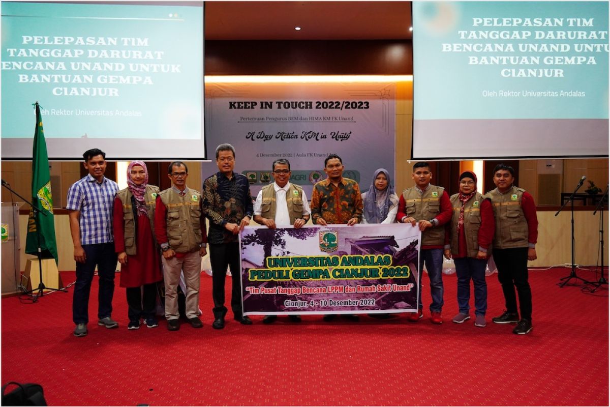 Unand  kirim tim Tanggap Bencana bantu korban gempa Cianjur