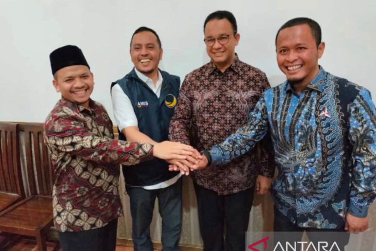 Bertemu Anies Baswedan, Demokrat Riau bahas soal AHY dan kemenangan pilpres